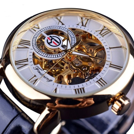 Skeleton Mechanical Watches Men Luxury Brand