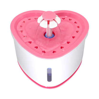 Pet Cat Water Dispenser Feeder Bowl LED Light Smart - Alicetheluxe