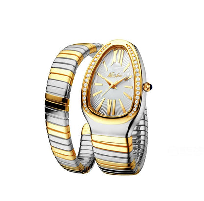 Women's Watches Snake Shape Luxury Wrist Watch For Women