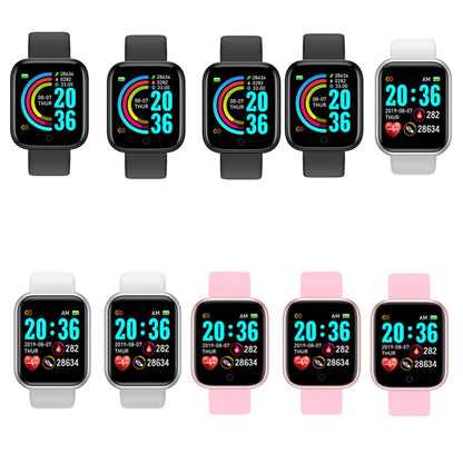 Y68 D20 SmartWatch 10PC Smart Bracelet Watch For IOS Android D20 pro - Alicetheluxe