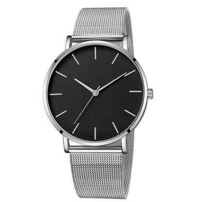 Ultra-thin Rose Gold Watch Minimalist Mesh Women Watch - Alicetheluxe