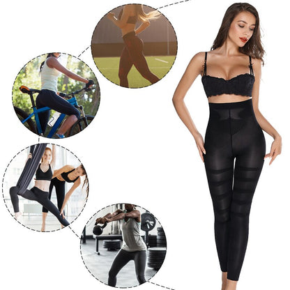 Tummy Control Shaper Compression Tight Pants Leg Shaping Leggings