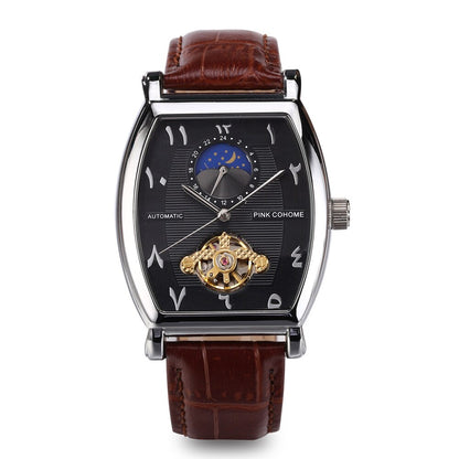 Arabic Numbers Watch Tourbillon Automatic