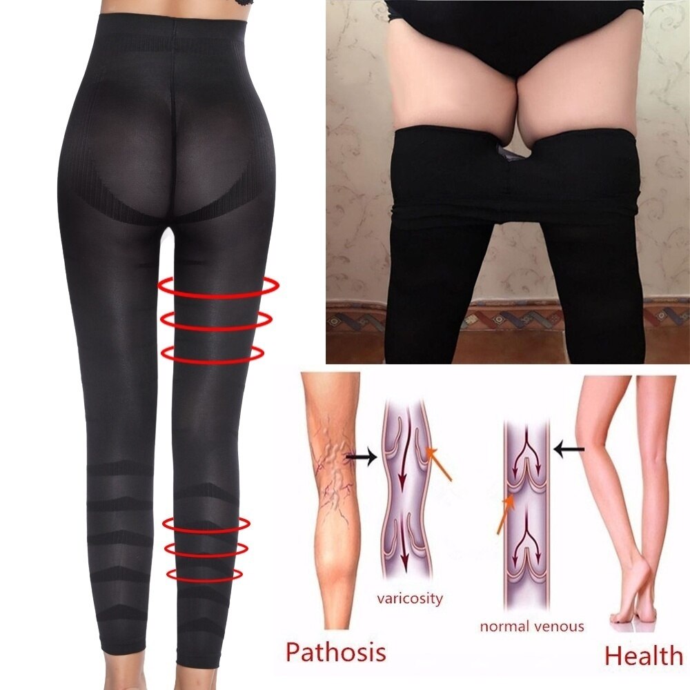 Tummy Control Shaper Compression Tight Pants Leg Shaping Leggings