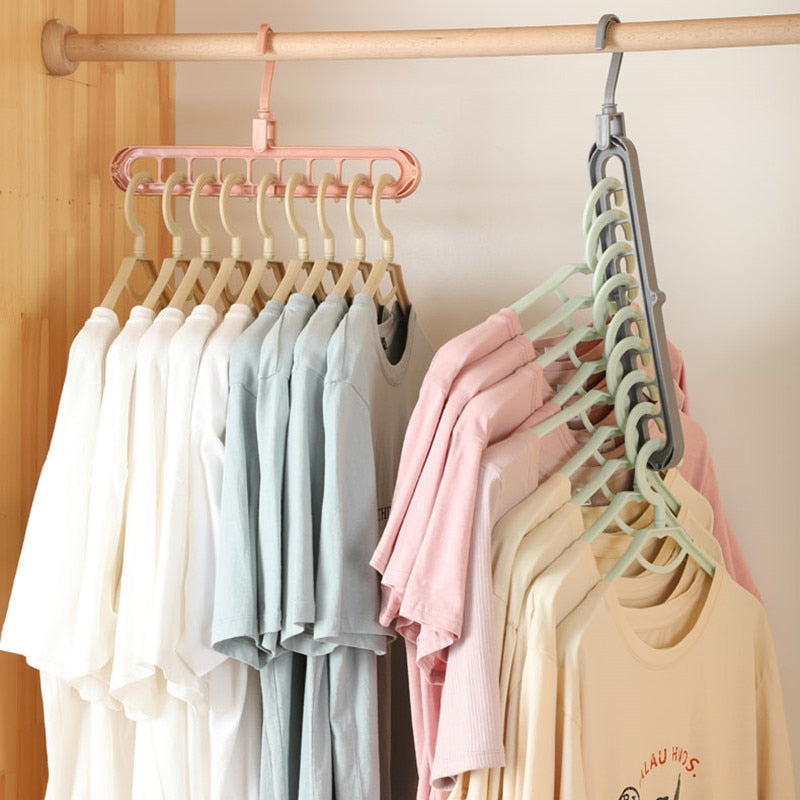Multi-port Support hangers for Clothes Drying Rack Multifunction