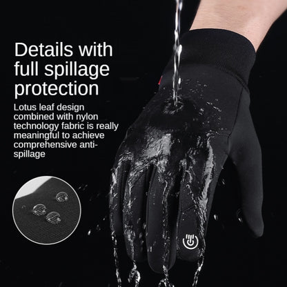 Winter Men Women Gloves Touch Cold Waterproof