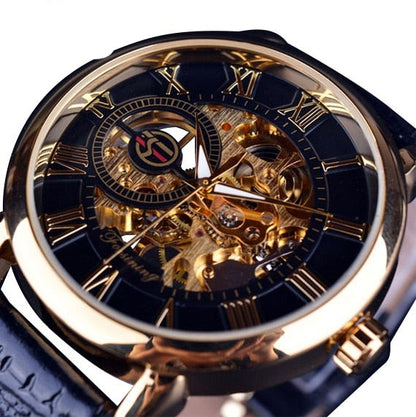 Skeleton Mechanical Watches Men Luxury Brand