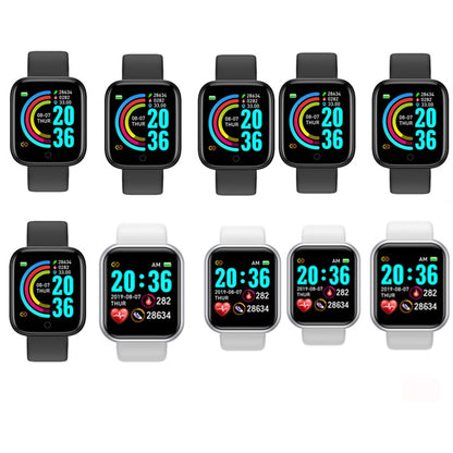 Y68 D20 SmartWatch 10PC Smart Bracelet Watch For IOS Android D20 pro - Alicetheluxe