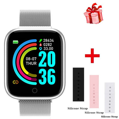 I5 Smart Watch Sports Pedometer Heart Rate Blood Pressure - Alicetheluxe