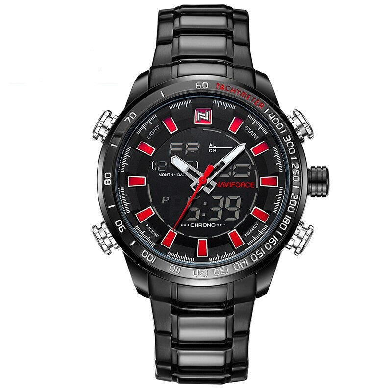 Digital Quartz Watch Men's Waterproof Wrist Watch Clock