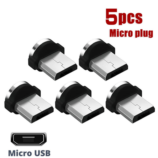 5 Pcs 360 Rotation Magnetic Tips For Mobile Phone Easy Operate Durable