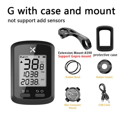 Road Bike MTB Bicycle Bluetooth ANT+ with Cadence Cycling Computer