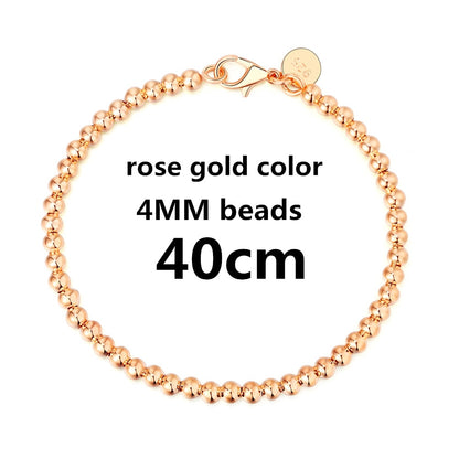 Beads chain Letter cute Bracelet high quality Gorgeous jewelry H198