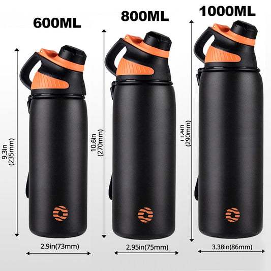 Thermos With Magnetic Lid Outdoor Sport