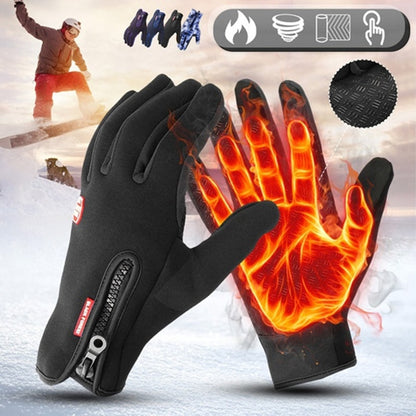 Winter Gloves Touchscreen Waterproof Windproof Skiing Cold Gloves