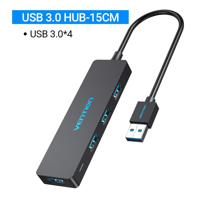 USB HUB 3.0 HUB USB 2.0 HUB Multi USB Splitter Adapter 4 Ports Speed