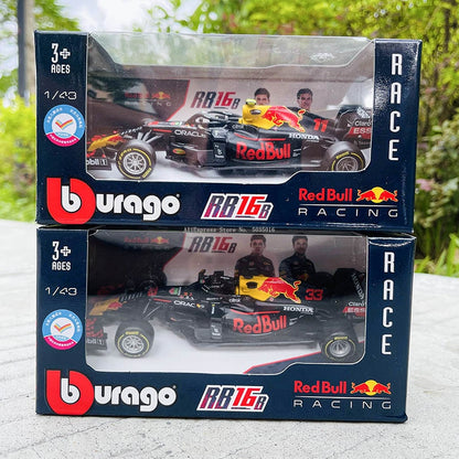 Bburago 1:43 2021 F1 Red Bull Racing RB16B 33# Max Verstappen 11#