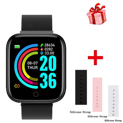 I5 Smart Watch Sports Pedometer Heart Rate Blood Pressure - Alicetheluxe