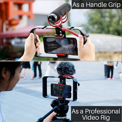 U Rig Pro Smartphone Video Rig Hand Grip Filmmaking Case Phone