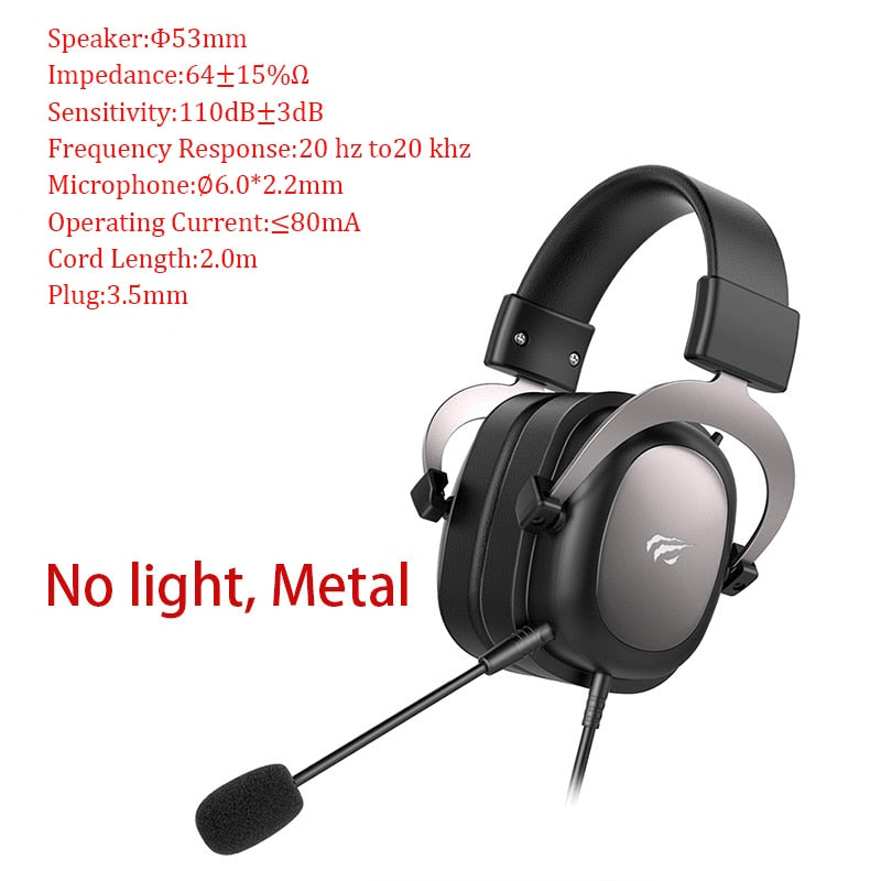 Headset Gamer PC 3.5mm PS4 Headsets Surround Sound