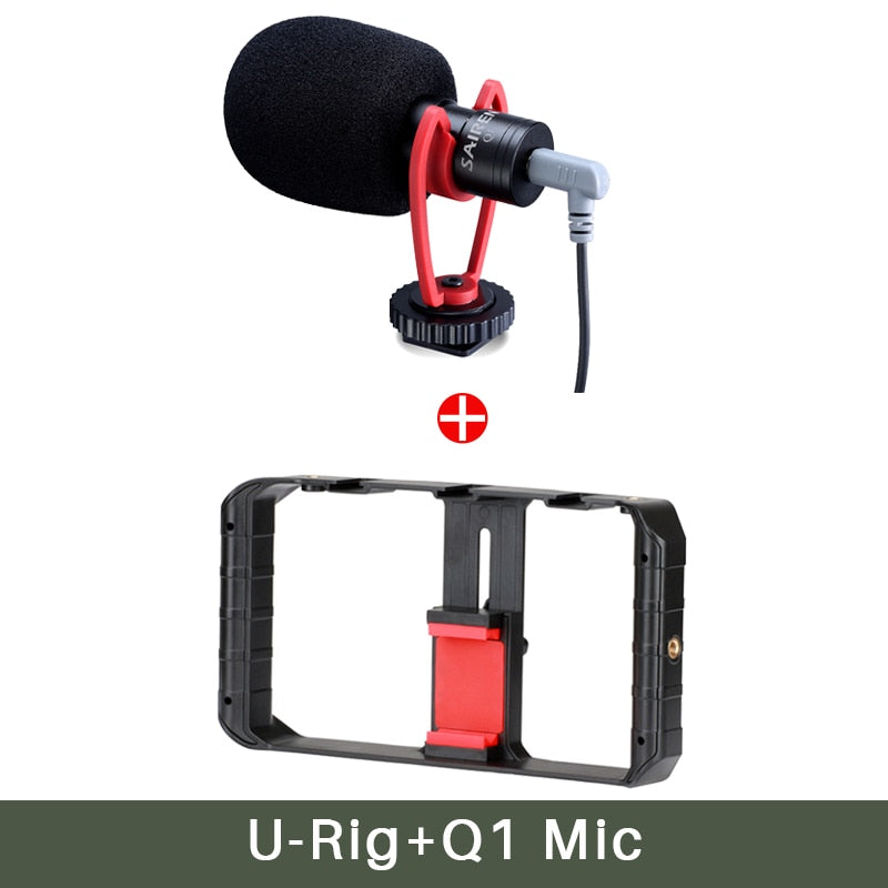 U Rig Pro Smartphone Video Rig Hand Grip Filmmaking Case Phone