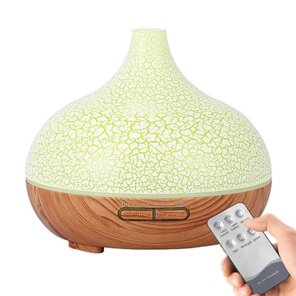 High Quality 550ml Aromatherapy Essential Oil Diffuser Wood Grain