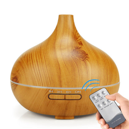 High Quality 550ml Aromatherapy Essential Oil Diffuser Wood Grain