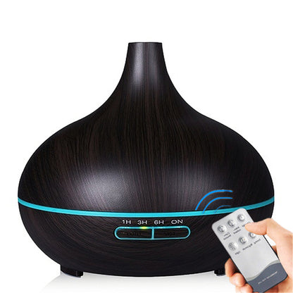 High Quality 550ml Aromatherapy Essential Oil Diffuser Wood Grain