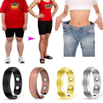 Men Lasting Therapeutic Magnetic Ring Women Slimming Ring Adjustable