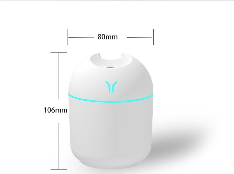 Mini Air Humidifier USB Aroma Essential Oil Diffuser For Home Car