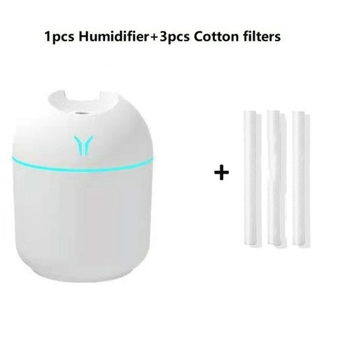 Mini Air Humidifier USB Aroma Essential Oil Diffuser For Home Car