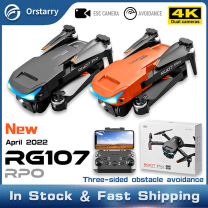 New Rg107 Pro Drone Esc 4k Three-sided Obstacle Avoidance Professional