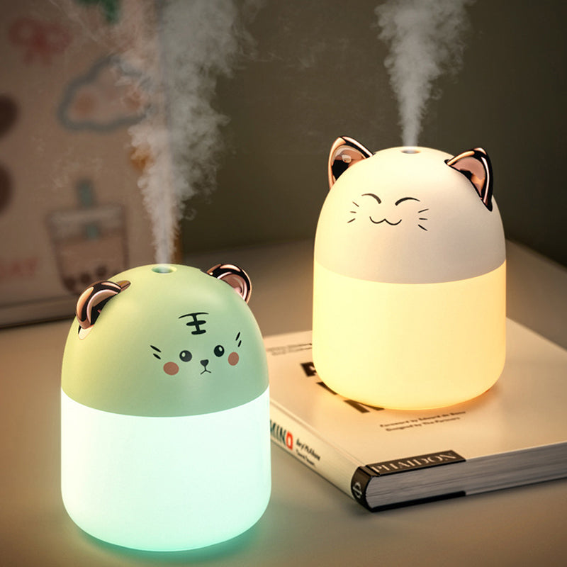 New Desktop Humidifier With Colorful Atmosphere Light 250ml Capacity