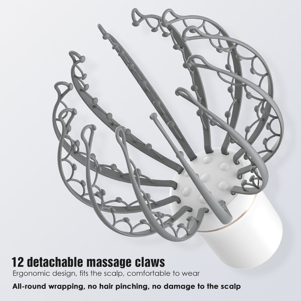 Octopus Electric Head Massager 3 Modes Vibration Massage Scalp Relieve