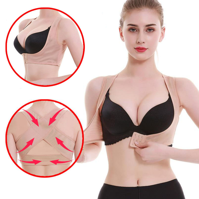 Posture Corrector Belt Back Shoulder Support Brace Band Women Chest