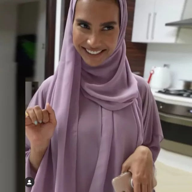 Open Abaya Muslim Dress Clothes Women