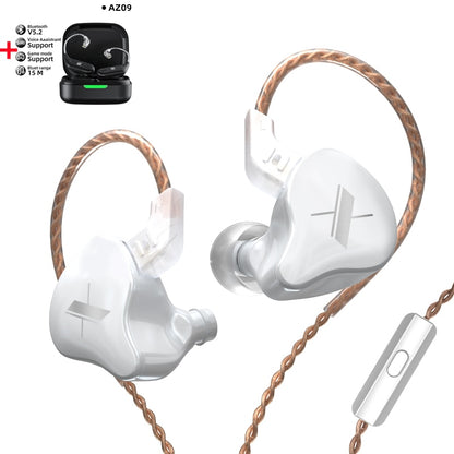 Earphones With Microphone Dynamic HIFI Bass Music Earbuds In Ear