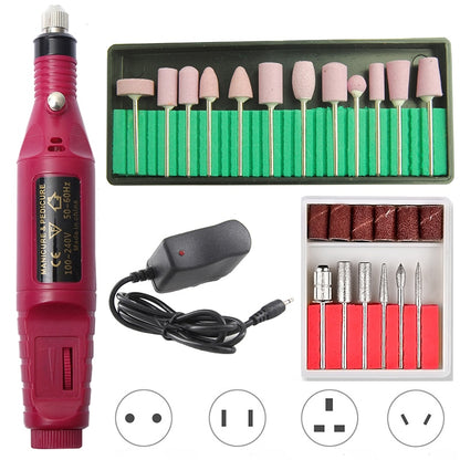 Professional Electric Nail Drill Machine Pedicure Manicure