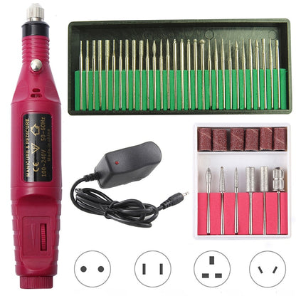 Professional Electric Nail Drill Machine Pedicure Manicure