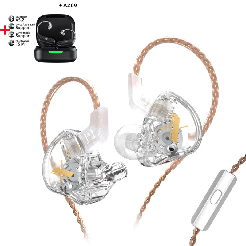 Earphones With Microphone Dynamic HIFI Bass Music Earbuds In Ear