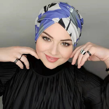 Islamic Hijab Cap For Women Silk Scarf Women