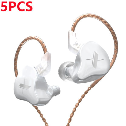 Earphones With Microphone Dynamic HIFI Bass Music Earbuds In Ear