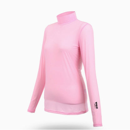 Ultra Thin Breathable Shirt Women Ice Silk Ladies long sleeve loose