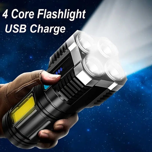 Rechargeable Portable Hand Lantern 4 Lighting Mode
