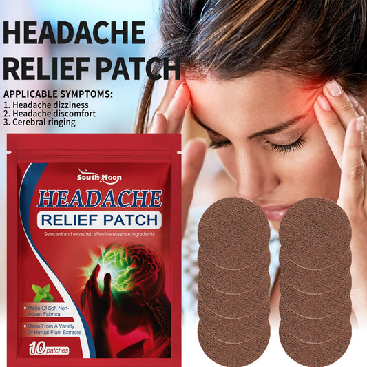 Relieve Stress Nerve Relax Dizziness Relief Head Care Patches