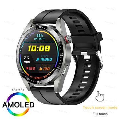 8G RAM Men Smart Watch 454*454 Screen Always Display