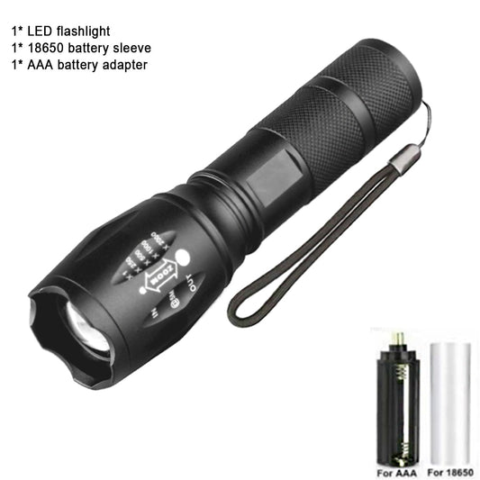 Portable Powerful LED Lamp XML-T6  Flashlight