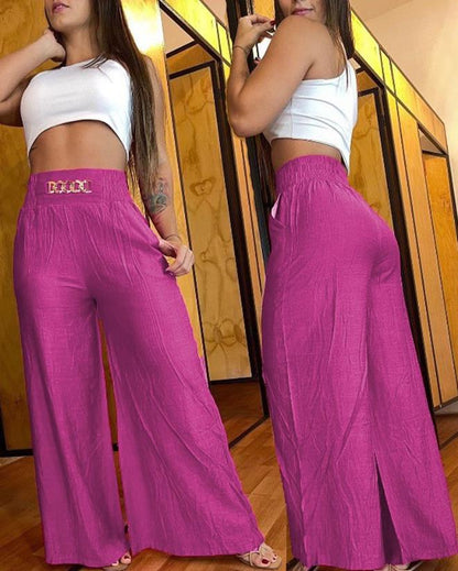 Women's Wide Leg Trousers