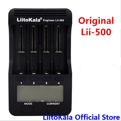 Battery Charger with screen+12V2A adapter lii500 5V1A