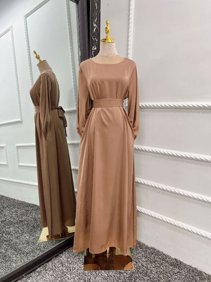 Abaya Muslim Women Gown Robe Long Dress